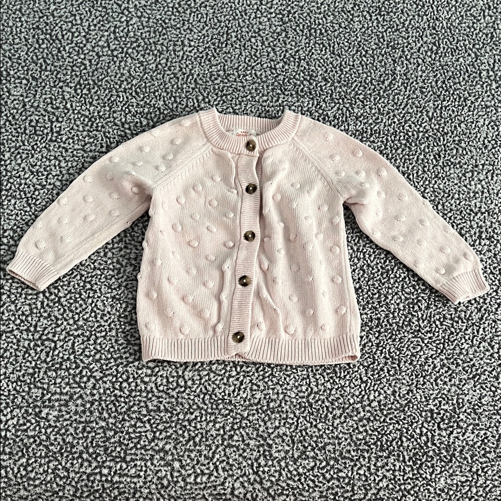 18M-2T/2Y Baby Girl Cardigan & Bottoms
